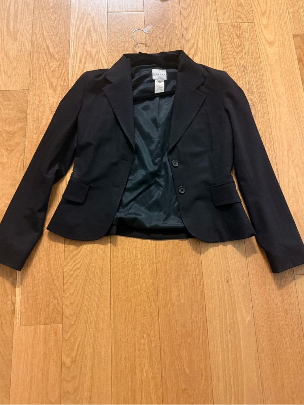 Celine Black Women's Tailored Blazer